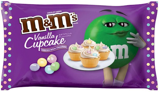Bag of Vanilla Cupcake M&M's